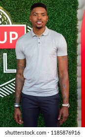 Kent Bazemore - Tee Up Atlanta At The College Football Hall Of Fame In Atlanta Georgia - USA , September 17th 2018- The Tour Championship PGA Tour Golfers