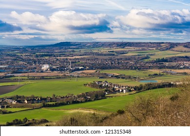 Kent Countryside Uk Maidstone North Downs Landscape Green Belt