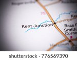 Kent Junction. Canada on a map.