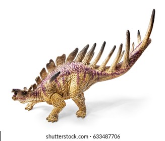 Kentrosaurus Dinosaur Toy Isolated On White Stock Photo 633487706 ...