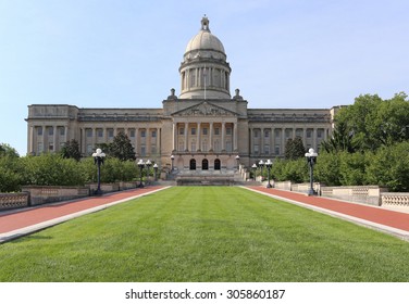 Kentucky State Capitol Building Frankfort Kentucky Stock Photo ...