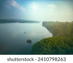 Kerala Backwaters: Aerial Symphony of Water and Sky