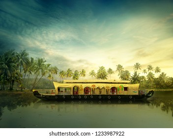 KERALA BOAT HOUSE INDIA TOURISM Kerala's Backwaters India