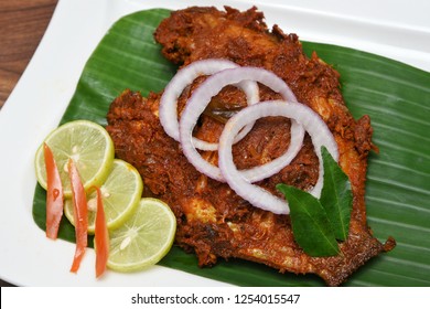 Kerala Fish Curry Karimeen Pollichathu Popular Stock Photo 1254912643 ...