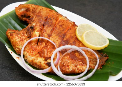 Kerala Fish Curry Karimeen Pollichathu Popular Stock Photo 1256075833 ...