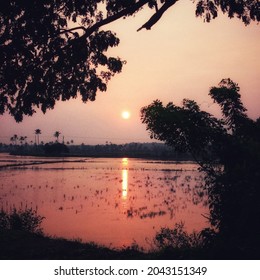 Kerala Gods Own Country, River, Sunset