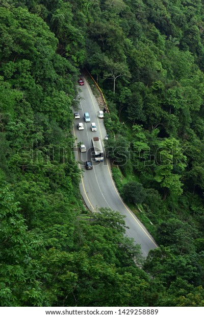 Kerala Thamarassery Hairpin Bends View Stock Photo Edit Now