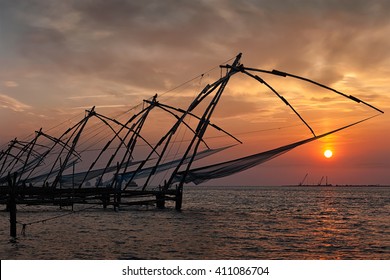 Kerala Travel Tourist Landmark Kochi Chinese Stock Photo 411086704 ...