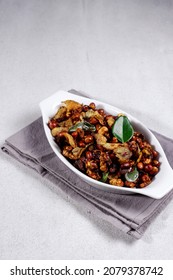 Kering Tempe Or Pencok, Sweet And Spicy Tempeh With Potatoes And Peanuts, Is One Of The Most Delicious Indonesian Tempeh Dish.
