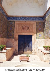 KERMAN - IRAN_6272022: Historical Ibrahim Khan Hammam In Kerman, Iranian National Heritage Site