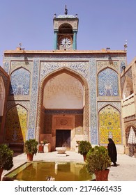 KERMAN - IRAN_6272022: Historical Ibrahim Khan Hammam In Kerman, Iranian National Heritage Site