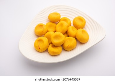 Kesar Pedha Peda Indian Traditional Sweet Stock Photo 2076945589 ...