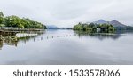 Keswick, Cumbria, UK. Derwent Water, October 2019