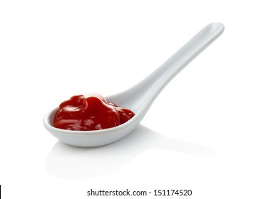 Ketchup On A Spoon