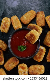 Keto Cauliflower Tater Tots With Sugar-Free Ketchup - An Entire Recipe Preparation With Instructions And Photos Of The Final Dish