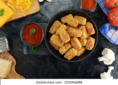 Keto Cauliflower Tater Tots With Sugar-Free Ketchup - An Entire Recipe Preparation With Instructions And Photos Of The Final Dish