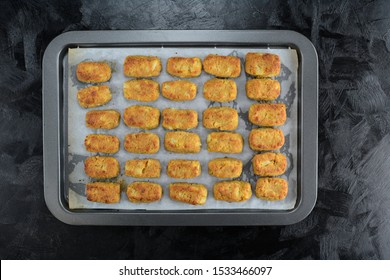 Keto Cauliflower Tater Tots With Sugar-Free Ketchup - An Entire Recipe Preparation With Instructions And Photos Of The Final Dish