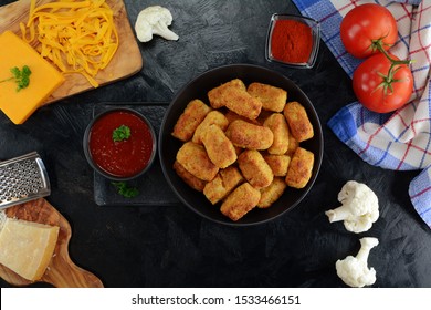 Keto Cauliflower Tater Tots With Sugar-Free Ketchup - An Entire Recipe Preparation With Instructions And Photos Of The Final Dish