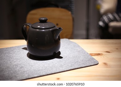 A kettle on the table