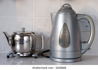 Kettle and Teapot