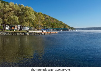 Keuka Lake In The Finger Lakes Region Of New York State