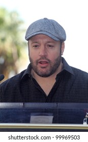 Kevin James  At Adam Sandler's Star On The Hollywood Walk Of Fame Ceremony, Hollywood, CA. 02-01-11