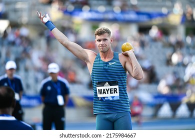 Kevin Mayer Of France During The Wanda Diamond League 2022, Meeting De Paris (athletics) On June 18, 2022 At Charlety Stadium In Paris, France.