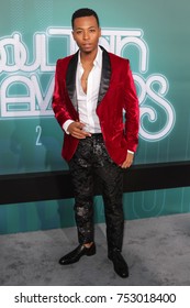 Kevin Ross Arrives At The BET Presents: 2017 Soul Train Awards In Las Vegas, Nevada On November 5th  2017 At The Orleans Arena 