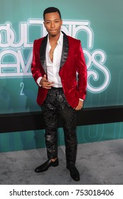 Kevin Ross Arrives At The BET Presents: 2017 Soul Train Awards In Las Vegas, Nevada On November 5th  2017 At The Orleans Arena 