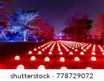Kew Gardens in Christmas time, London, UK
