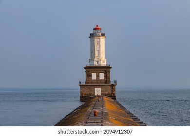 Keweenaw Waterway Upper Entrance Lighthouse, Michigan, USA
