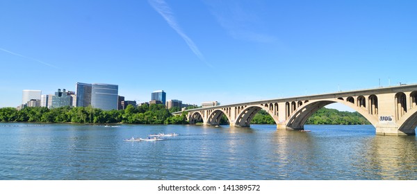 Key Bridge And Rosslyn - Washington DC