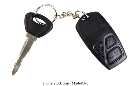 Key From The Ignition Switch To The Keychain Alarm