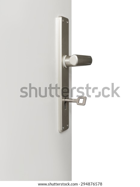 Key Lock Interior Door Stock Photo Edit Now 294876578