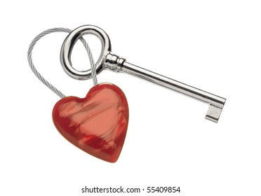 Key Ring With Heart