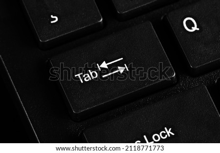 Key Tab button background and texture