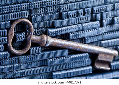 Key and typography