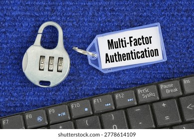 Key with word Multi-Factor Authentication or MFA is a security process requiring users to provide two or more verification factors to gain access to an account 