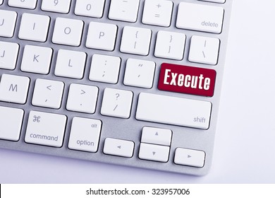 Keyboard with Execute Button