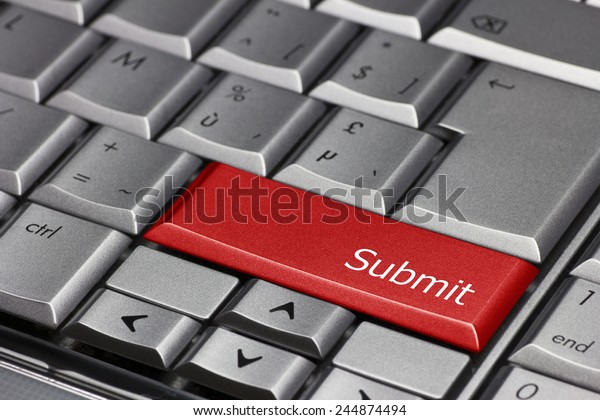 Keyboard Key Submit Stock Photo 244874494 Shutterstock