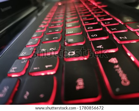 Keyboard of the lenovo legion