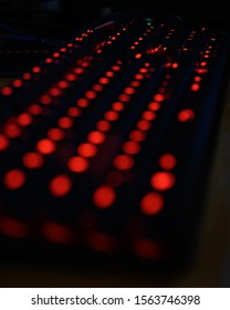 Keyboard with red back light 