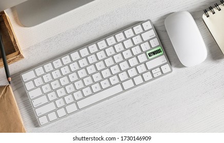 https www shutterstock com image photo keyboard text keywords on white wooden 1730146909