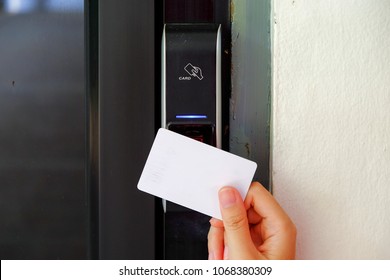 Keycard Access Digital Door Lock