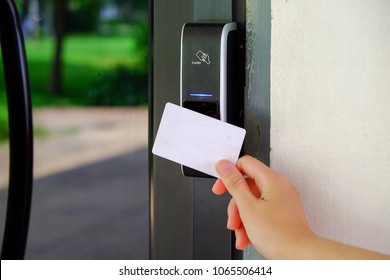 Keycard Contact Digital Door Lock