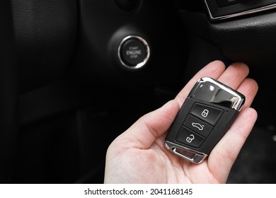 Keyless Remote Control System Of A Modern Car