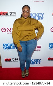 Keyondra Lockett - Attended The Special Season 5 Premiere Screening Of TV ONE's Original Series RICKEY SMILEY FOR REAL - Tuesday, October 23rd 2018 At The Regal Atlantic Station Theatre In Atlanta Ga 