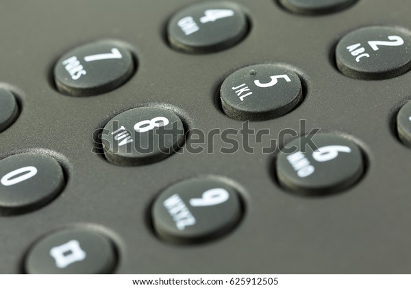 Keypad Letter Mapping Black Telephone Stock Photo 625912505 | Shutterstock