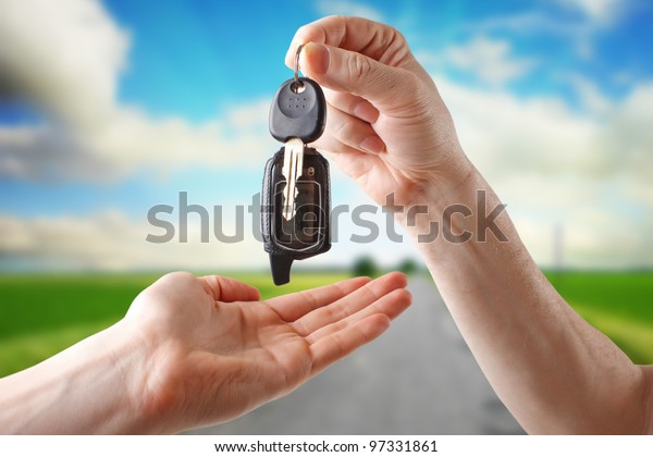 Keys to the\
car.