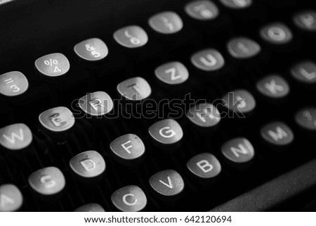 Similar – Image, Stock Photo typewriter Style